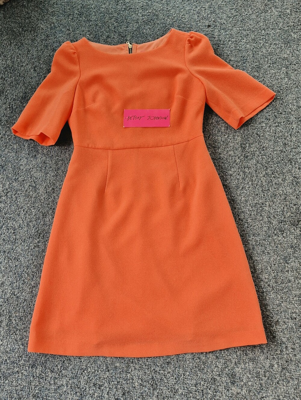 Betsey Johnson Guava Fit & Flare Dress-6